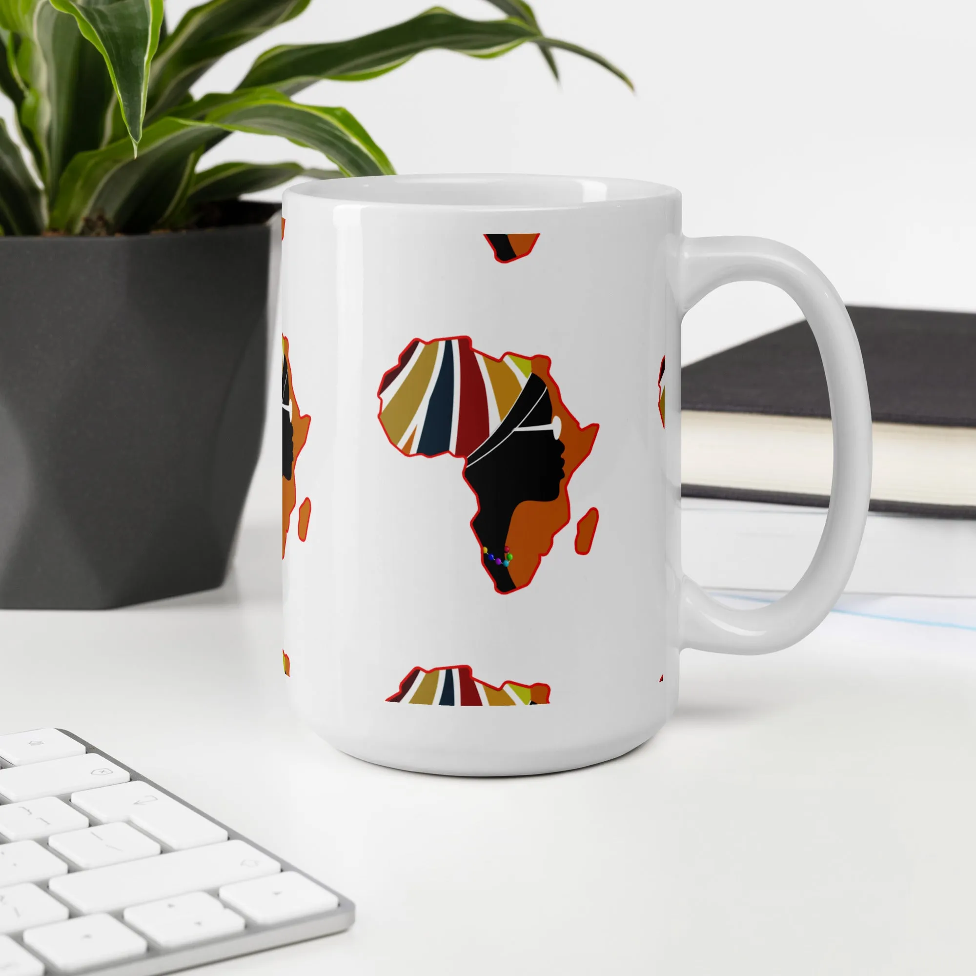 Abi Eso Accessories White glossy mug