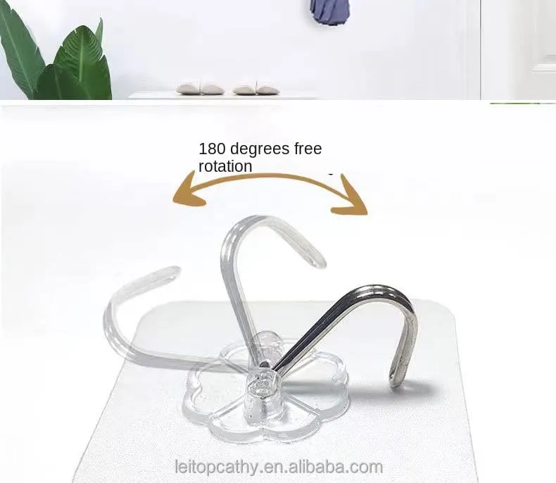 GLUN® Wall Hooks for Hanging Strong, Adhesive Hooks for Wall Heavy Duty, self Adhesive Hook, Wall hangings, Kitchen Accessories Items, Clothes Hanging, Sticky Photo Frame Hangers Pack of 10 PCS