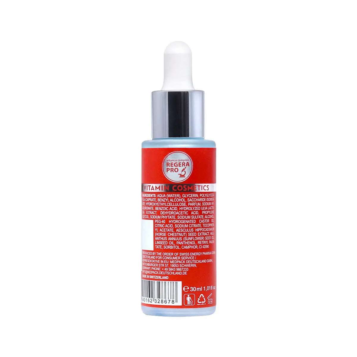Swiss Energy, Liposomal facial serum with hyaluronic acid   vitamins and omega 3-6, rejuvenating effect (30ml)